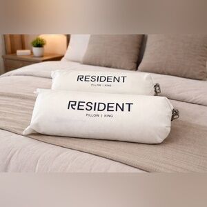 NEW Resident King Size Pillows PLEASE READ!